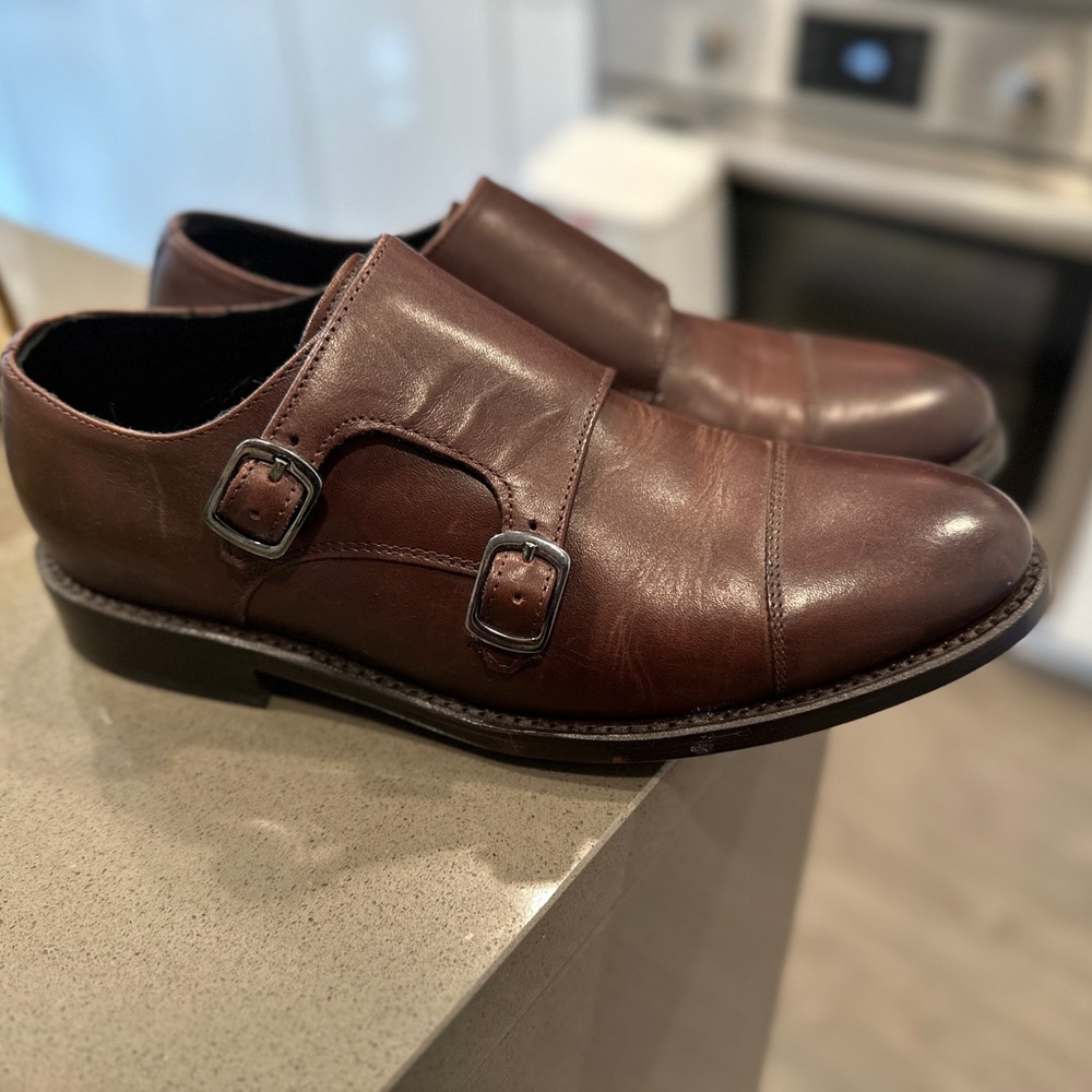 Thursday boot double monk strap loafer